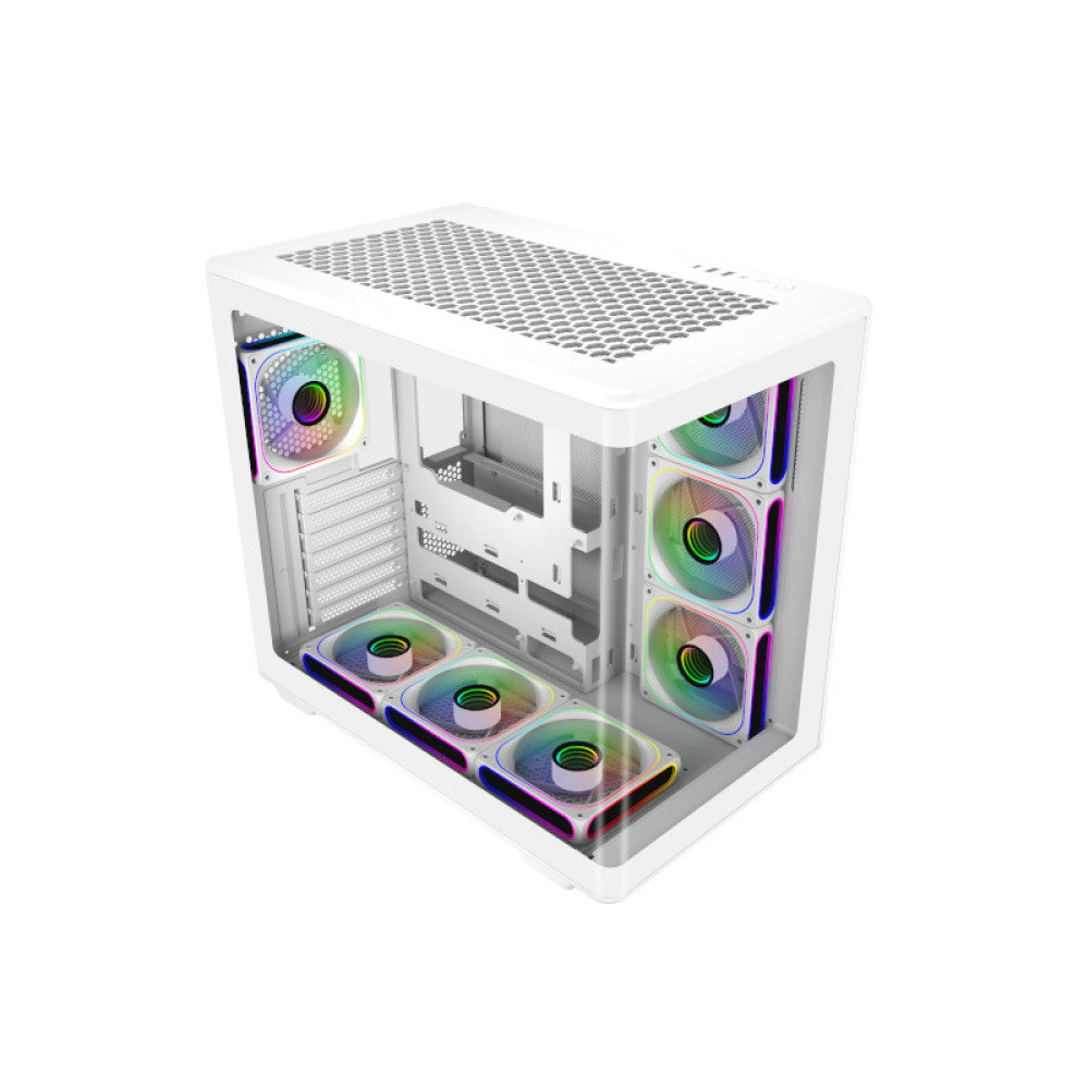 Cooler Master Elite 600 TG ATX Mid-Tower PC Case with USB-C Port