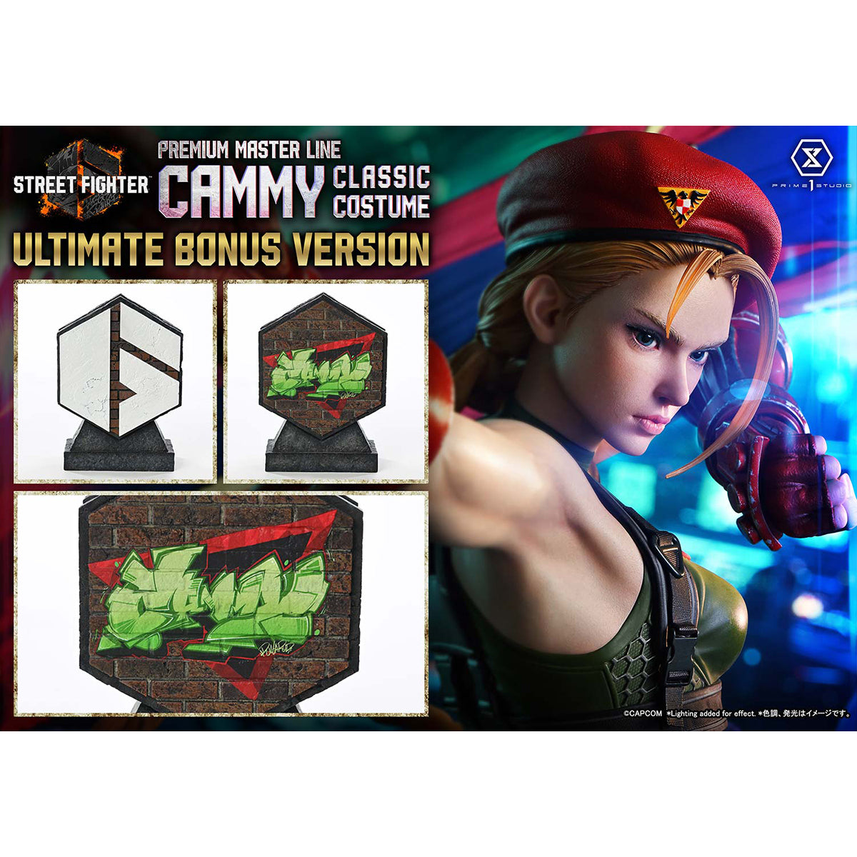 Premium Masterline Street Fighter 6 Cammy Classic Costume