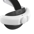 Kiwi Design Comfort Battery Head Strap for Meta Quest 3 (White) (Q31-2.2-BT-US)