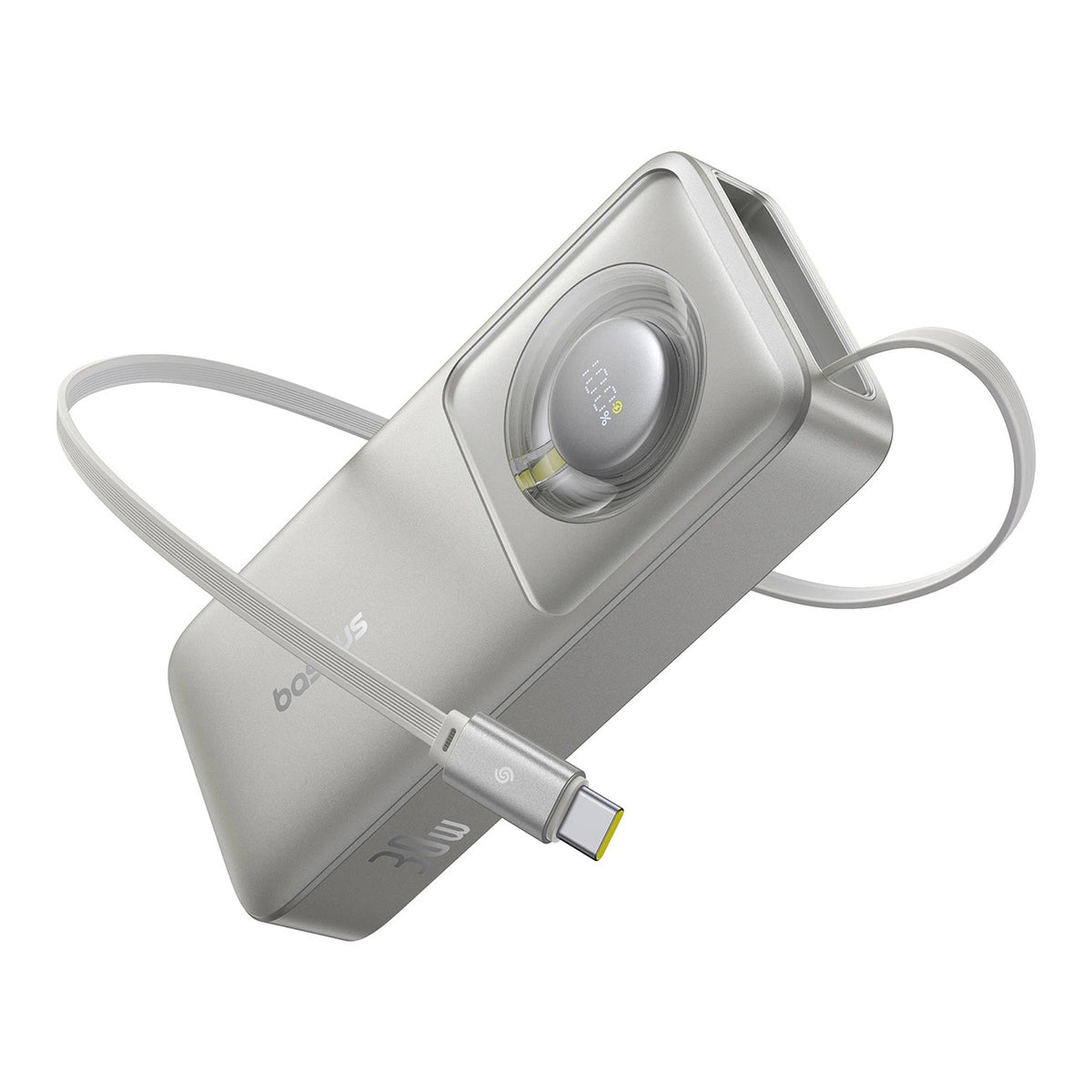 Baseus Free2Pull Power Bank 10000mAh 30W with Retractable USB-C Cable