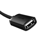 Baseus AirJoy Series USB2.0 Extension Cable 0.5m (Cluster Black) (B00631100111-00)