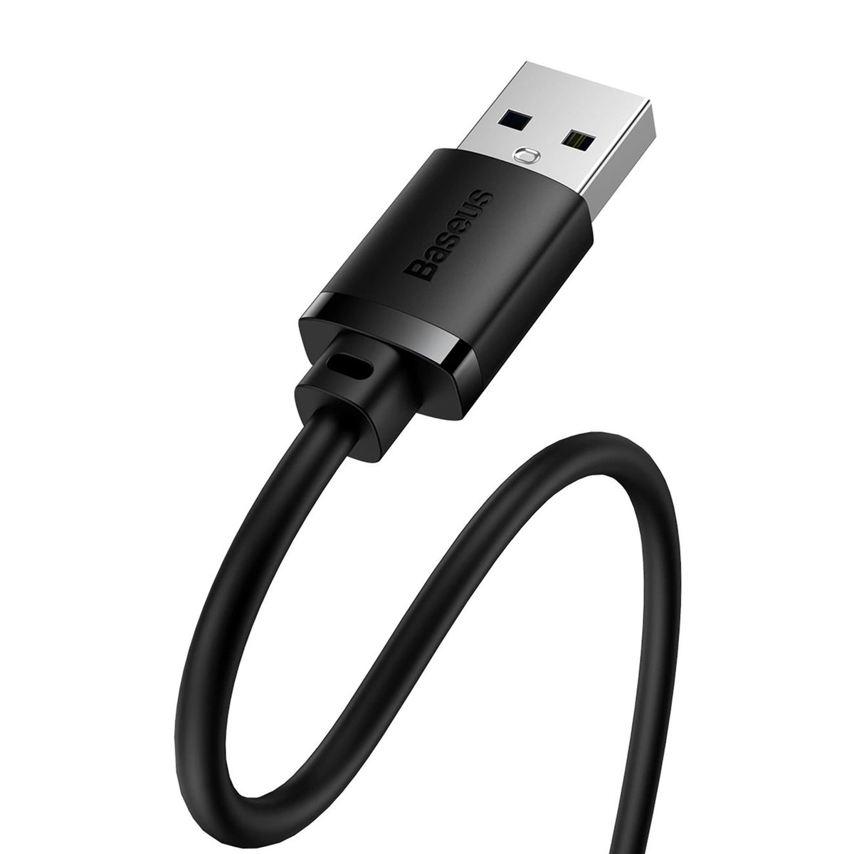 Baseus AirJoy Series USB2.0 Extension Cable 0.5m (Cluster Black) (B00631100111-00)