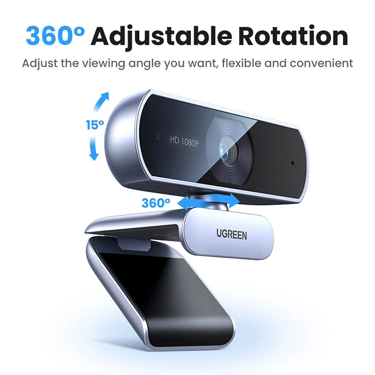 Ugreen USB HD 1080p HD Webcam (Black) (CM678/15728)