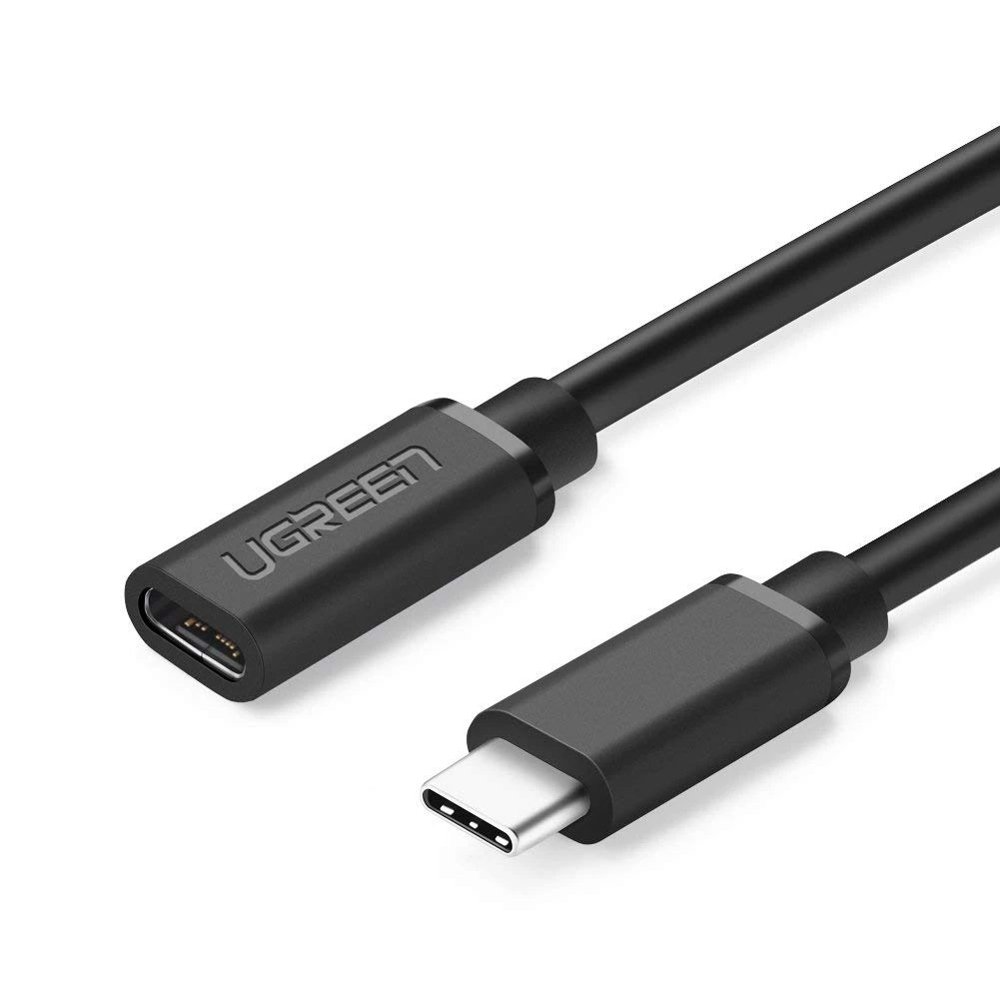 UGreen USB-C 3.1 Extension Cable - 0.5m (Black) (ED008/40574)