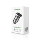 UGreen USB-C PD+USB-A QC 30W Fast Car Charger (CD130/40858)