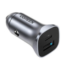 UGreen USB-C PD+USB-A QC 30W Fast Car Charger (CD130/40858)