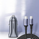 UGreen USB-C PD+USB-A QC 30W Fast Car Charger (CD130/40858)