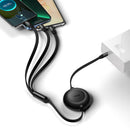 Baseus Bright Mirror 2 Series Retractable Cable 100W 3-Port Fast Charging Data Cable USB-C to USB-C