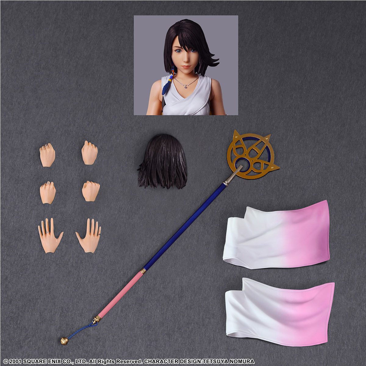 Final Fantasy X Play Arts Kai Action Figure - Yuna