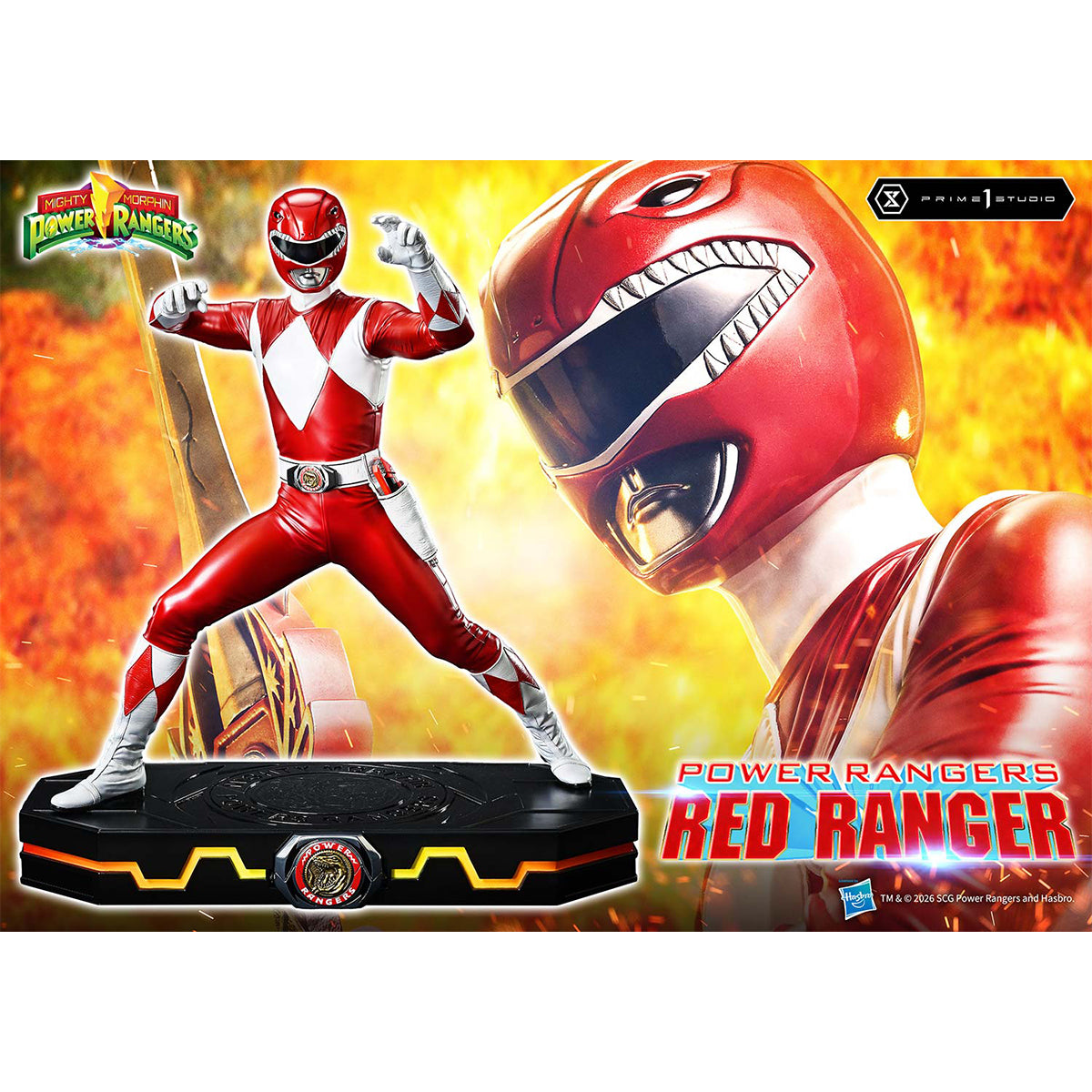 Premium Masterline Mighty Morphin Power Rangers Power Rangers Red Ranger (PMRWR-02) | DataBlitz