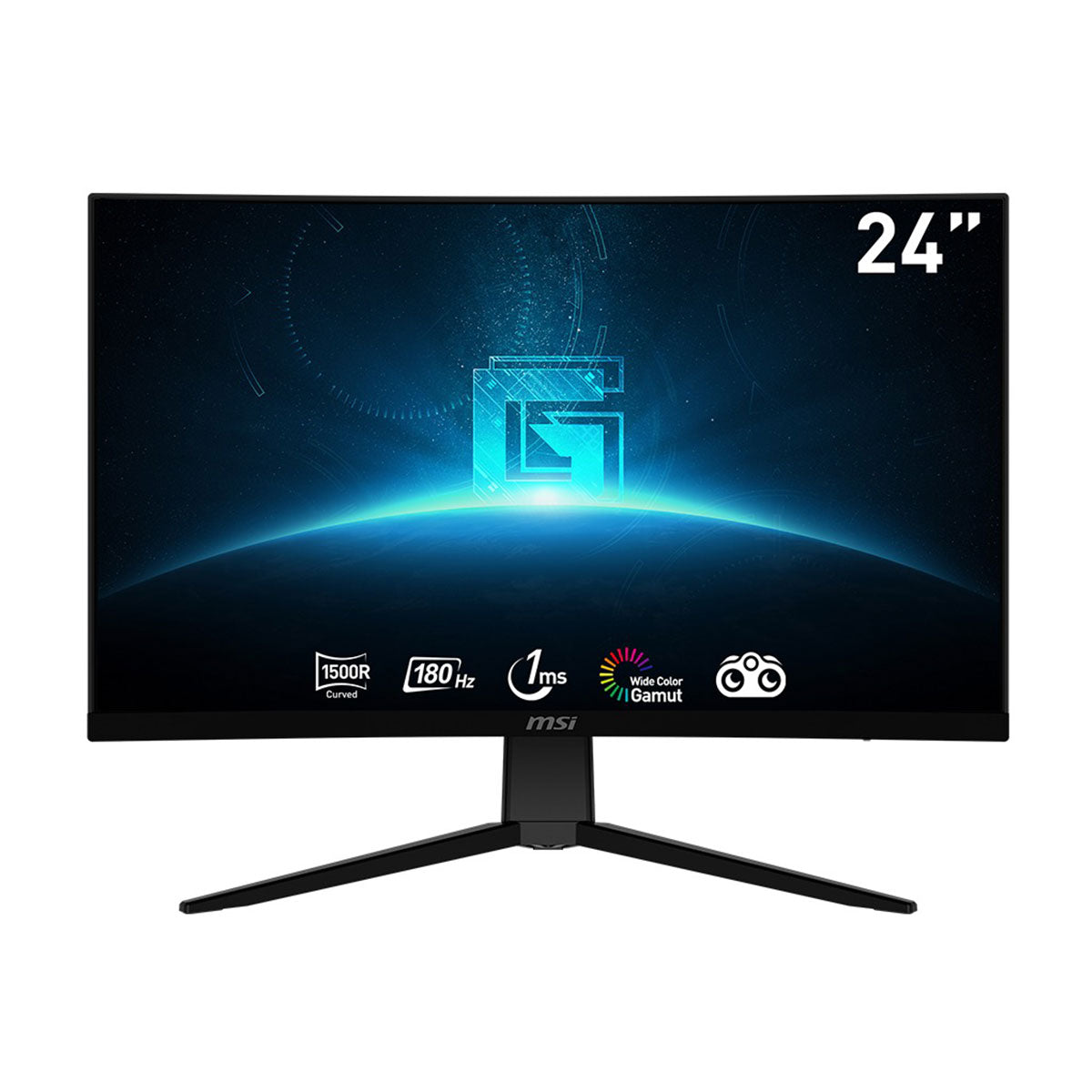 MSI G2422C 23.6 (1920X1080) FHD 180HZ 1MS (MPRT) Curved Gaming Monitor