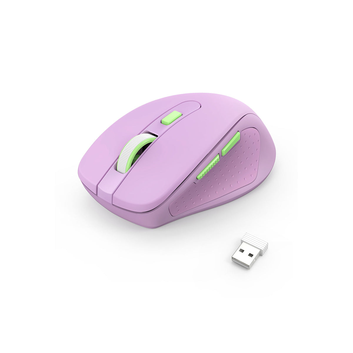 Redragon BM-4091V 2.4G & Bluetooth Wireless Mouse (Purple)