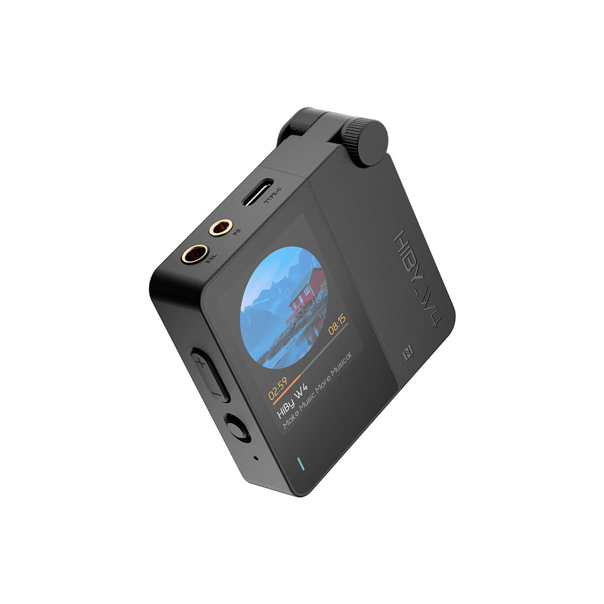 HiBy W4 Portable HiFi Bluetooth 5.4 Headphone Amplifier with 2" Touchscreen