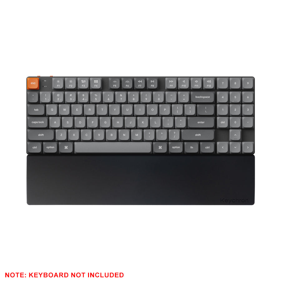 Keychron Silicone Palm Rest for K1 SE/K1 Max/K13 Pro/K13 Max (Black) (PR59)