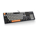 E-Yooso Z-14 Single Light 104 Keys Mechanical Keyboard Grey/Black (Red Switch)