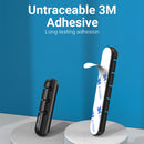 Vention 3-Port Silicone Desktop Cable Manager with 3M Strong Adhesive  (1pc, 2 pcs)  (KBRB0, KBRB0-2)