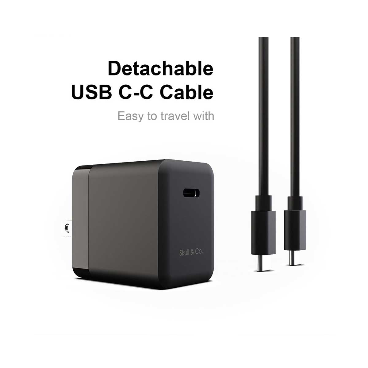 Skull & Co. Gan Ac Adapter (2 Prongs Only) (Nsac)