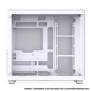 Jonsbo TK-3 ATX Separated Cabinet Computer Case (Black, White)