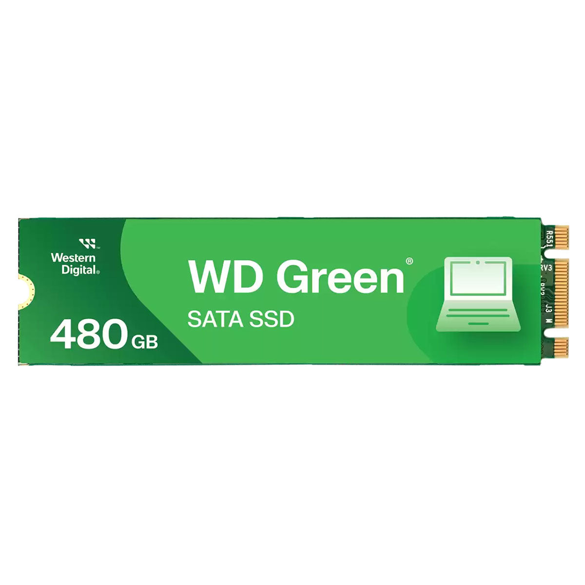 WD Green SATA SSD M.2 2280 - 480GB (WDS480G3G0B)