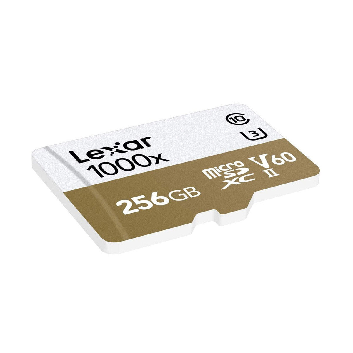 Lexar Professional 1000x microSDXC UHS-II C10 U3 V60 150MB/s Read Memory Card with Adapter