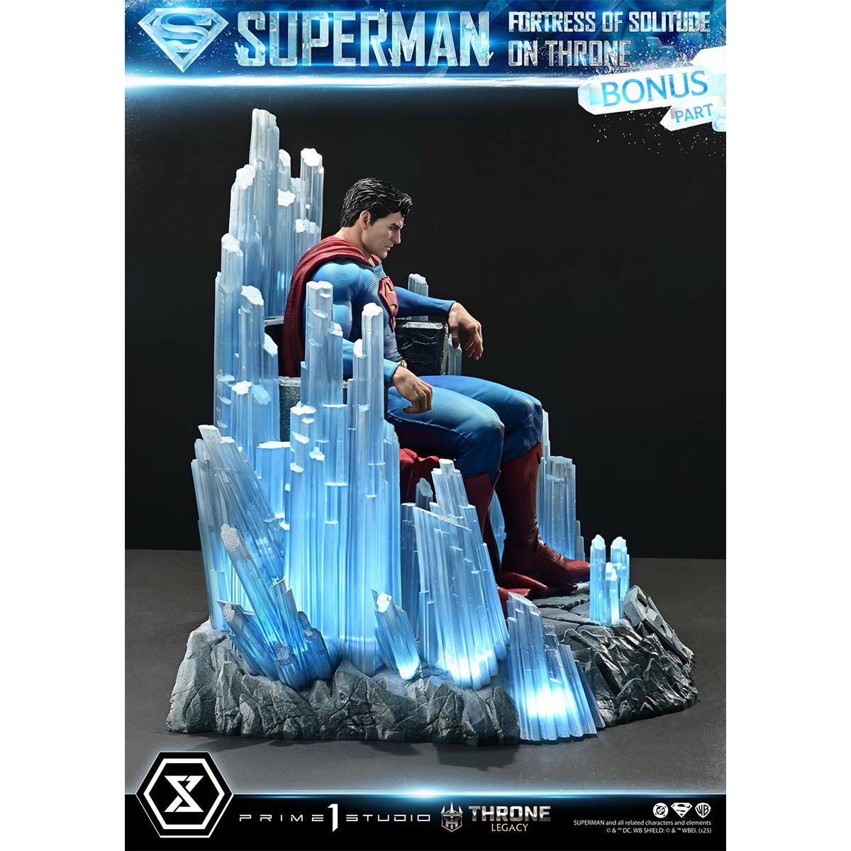 Throne Legacy Superman (Comics) Superman Fortress of Solitude on Throne | DataBlitz