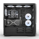 Darkflash DF7100 Tempered Glass Side Panel Luxury ATX PC Case (Black)