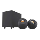 Creative Pebble Plus Modern 2.1 USB Desktop Speakers With Subwoofer (Black)