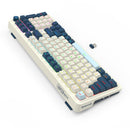Redragon Eisa Pro 3 Modes 98-Key Hot-Swappable RGB Mechanical Keyboard - White Blue (Linear Red Switch) (K686WB-RGB-Pro)