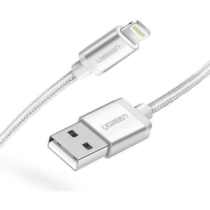 UGreen Lightning To USB 2.0 A Male Cable - 1M (Silver) (US199/60161)
