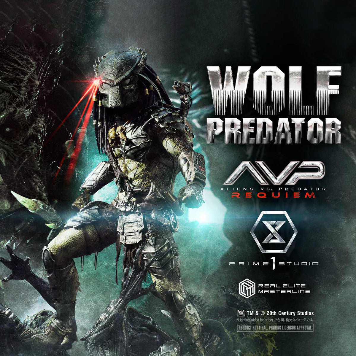 Real Elite Masterline Aliens vs. Predator: Requiem Wolf Predator