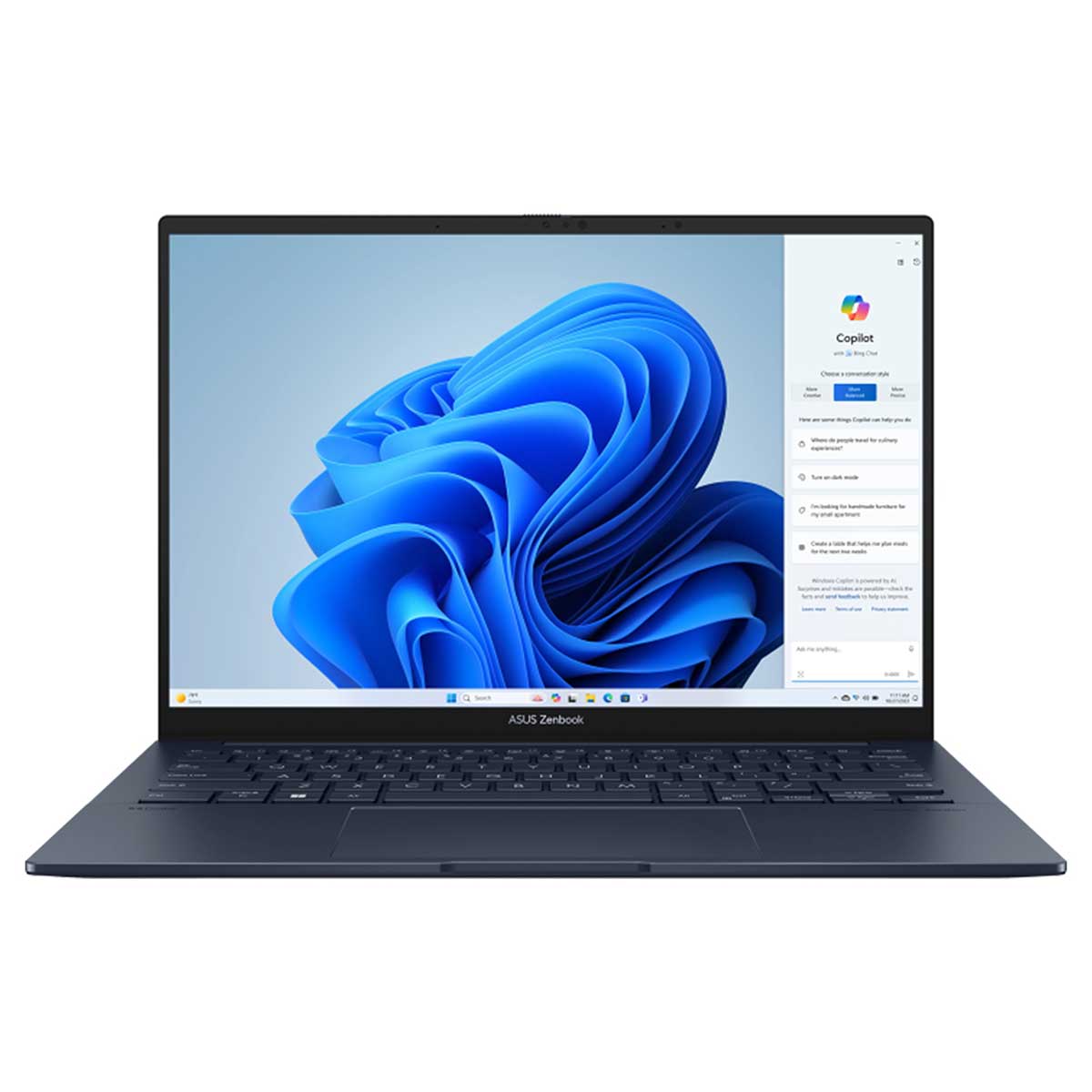Asus Zenbook 14 OLED UX3405MA-PP677WS Laptop (Ponder Blue)