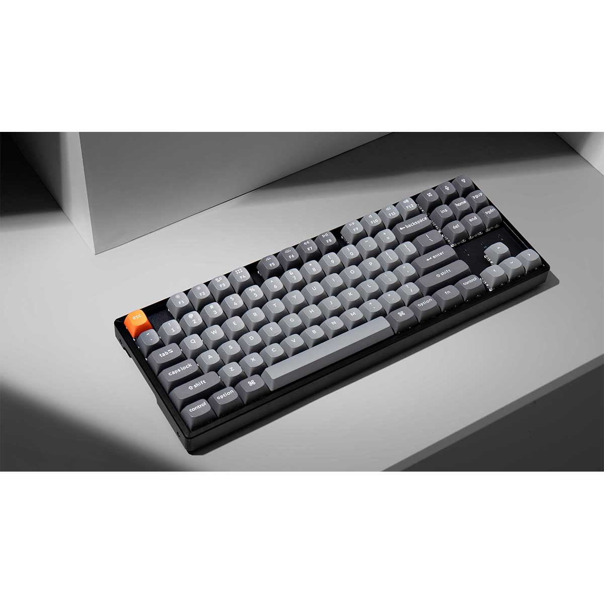Keychron K8 Max QMK Fully Assembled Hot-Swappable RGB Backlight Aluminum Frame TKL Wireless Mechanical Keyboard