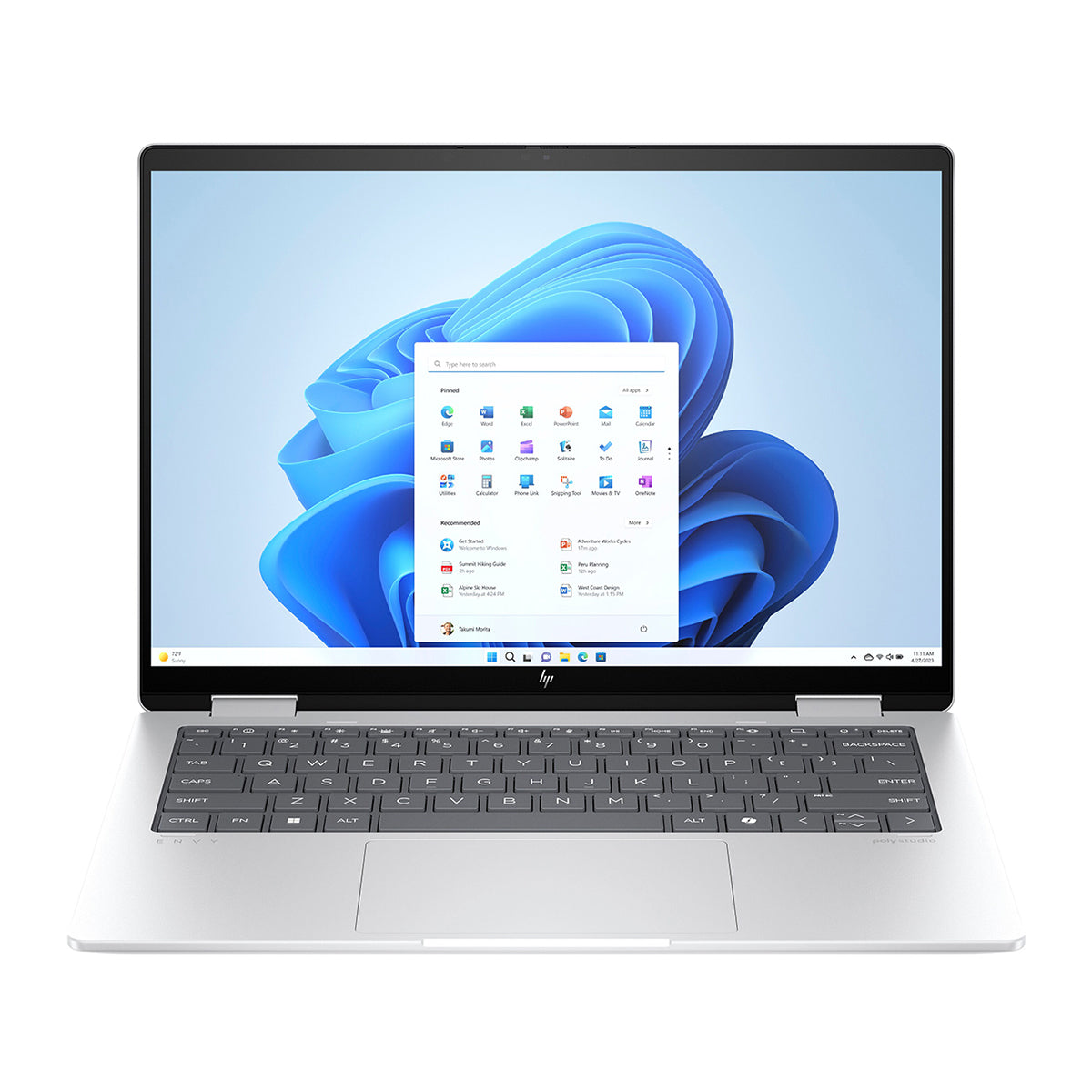 HP Envy x360 14-fa0079AU 2-in-1 Laptop (Glacier Silver)