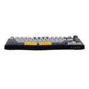 Ajazz AKS075 RGB Tri-Mode 75% Keys Hotswappable Mechanical Keyboard with Screen (Black/Gray/Yellow)