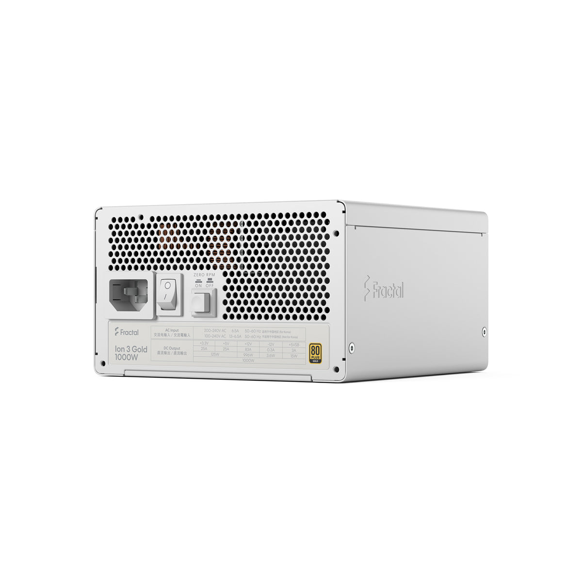 Fractal Design Ion 3 Gold 1000W Fully Modular Power