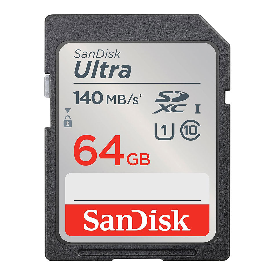 Sandisk Ultra SDXC UHS-I 64GB Class 10 140MB/s1