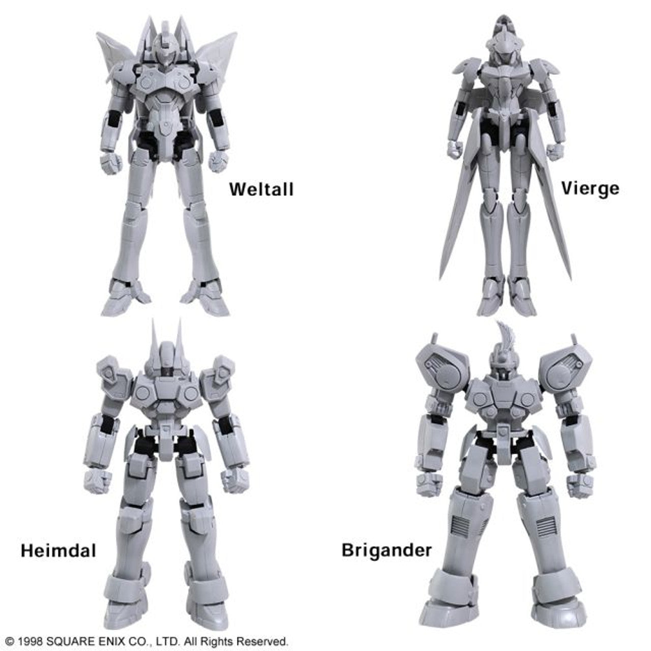 Xenogears Structure Arts 1/44 Scale Plastic Model Kit Series Vol.1