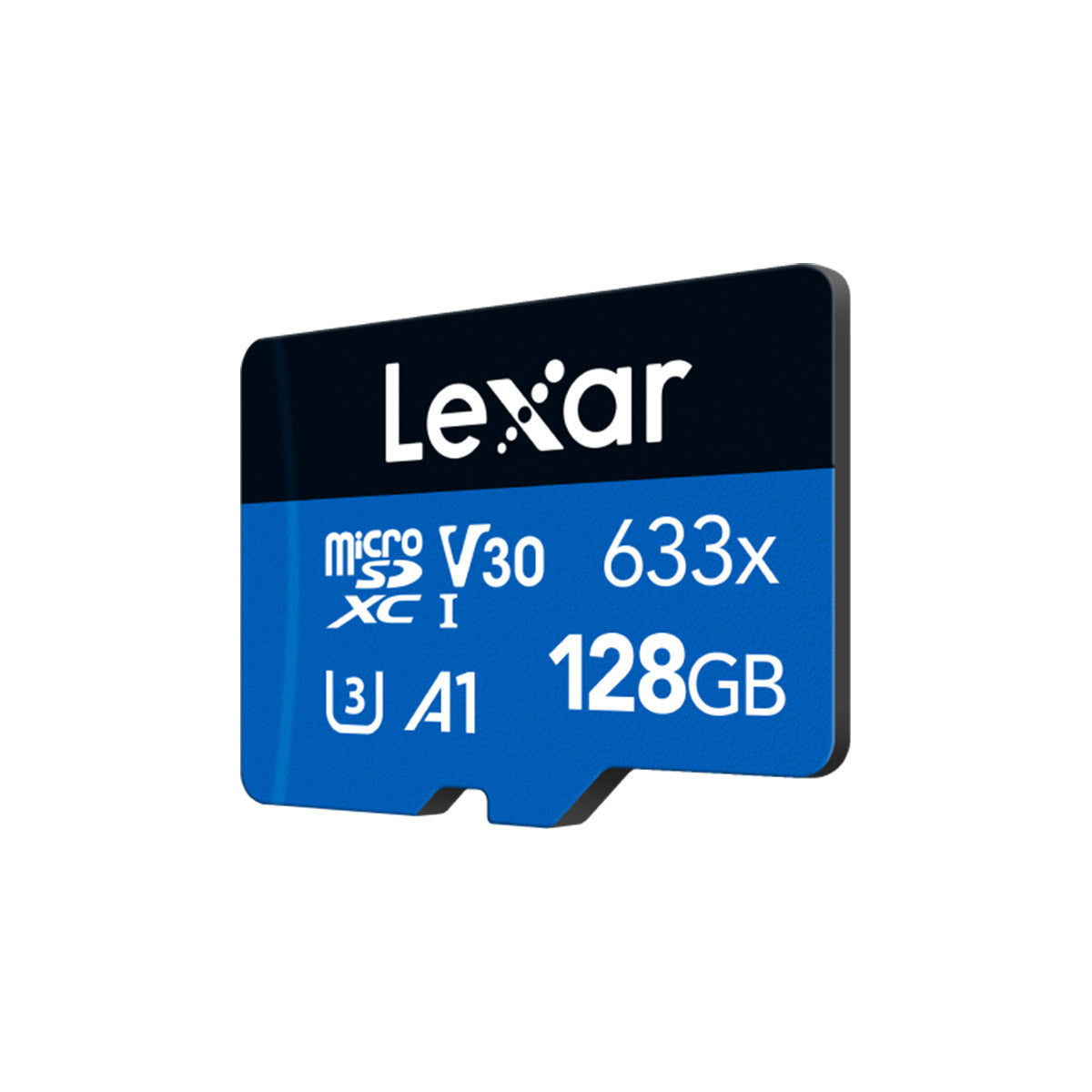 Lexar High-Performance 633x microSDXC UHS-I C10 U3 V30 A1 100MB/s Read Memory Card BLUE Series