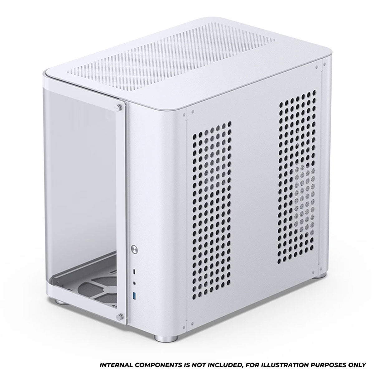 Jonsbo TK-2 ATX Separated Cabinet Computer Case (Black, White)