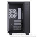 Jonsbo TK-3 ATX Separated Cabinet Computer Case (Black, White)