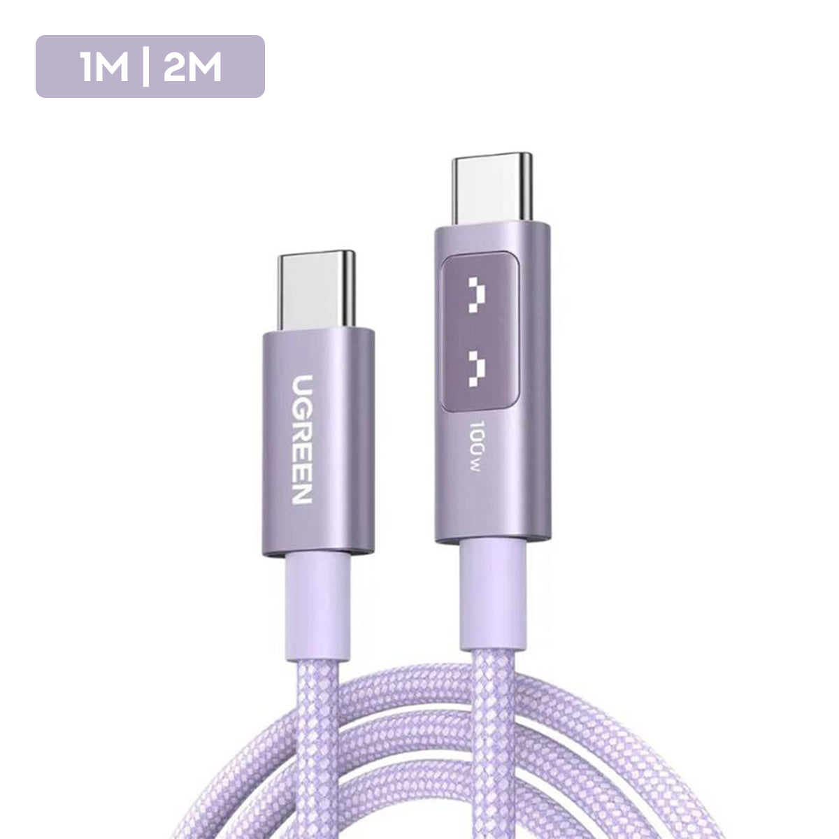 Ugreen Uno USB-C To USB-C PD 100W Fast Charging Cable - (Purple) | DataBlitz