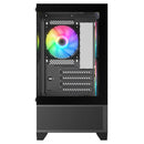 Trendsonic ERIS TG Front/Side Micro ATX Gaming Case