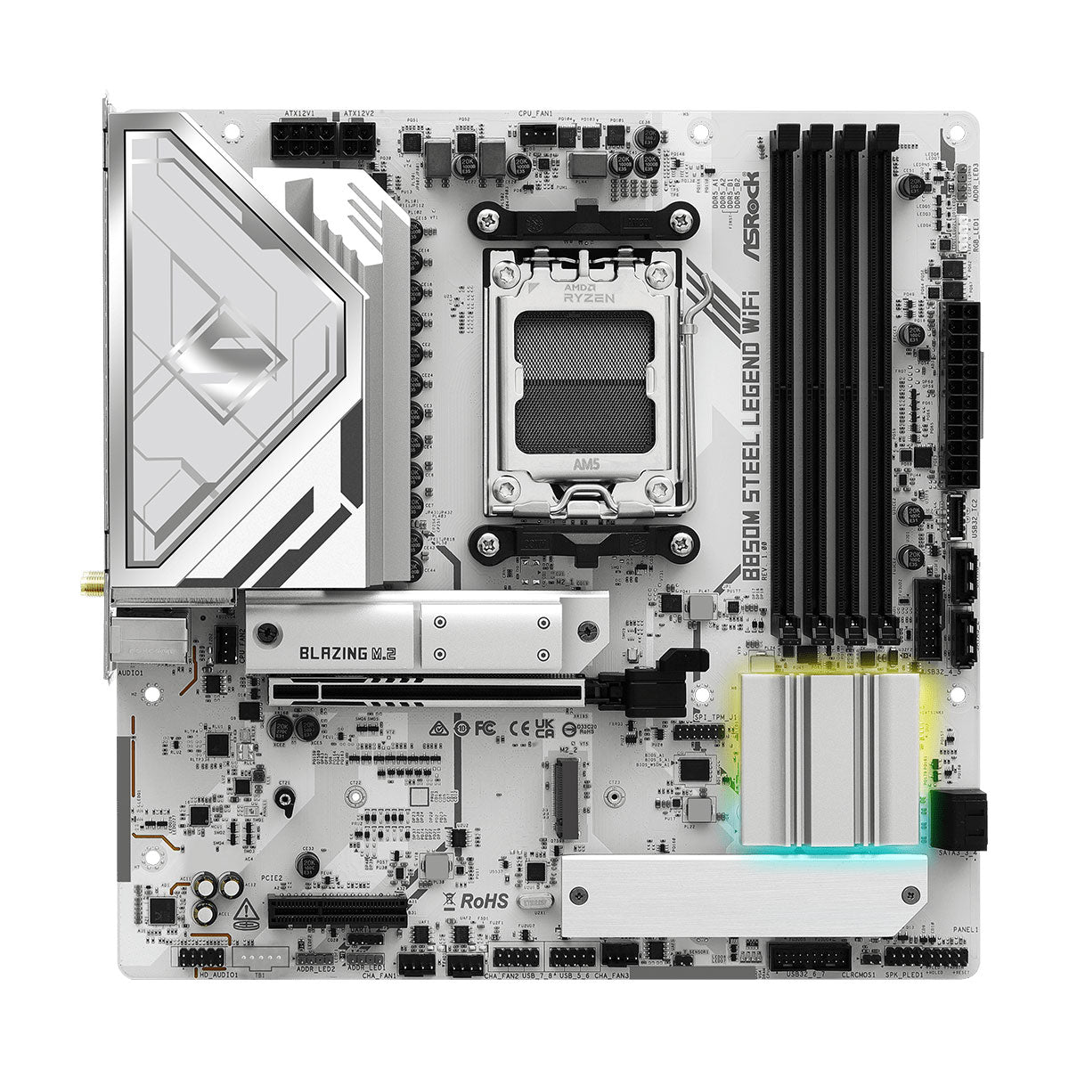 Asrock B850M Steel Legend Wifi DDR5 Motherboard