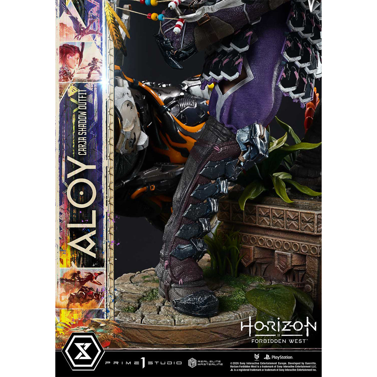 Real Elite Masterline Horizon Forbidden West Aloy Carja Shadow Outfit