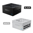 Sama G650 650W 80+ Gold ATX 3.1 PCIe 5.1 Ready Fully Modular Power Supply with Braided Pattern Cables (Black, White)