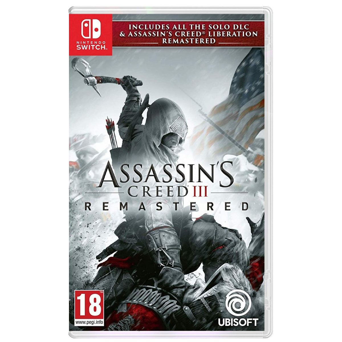 Nintendo Switch Assassins Creed III Remastered (Includes All The Solo Dlc & Assassins Creed Liberation Remastered) (EU)
