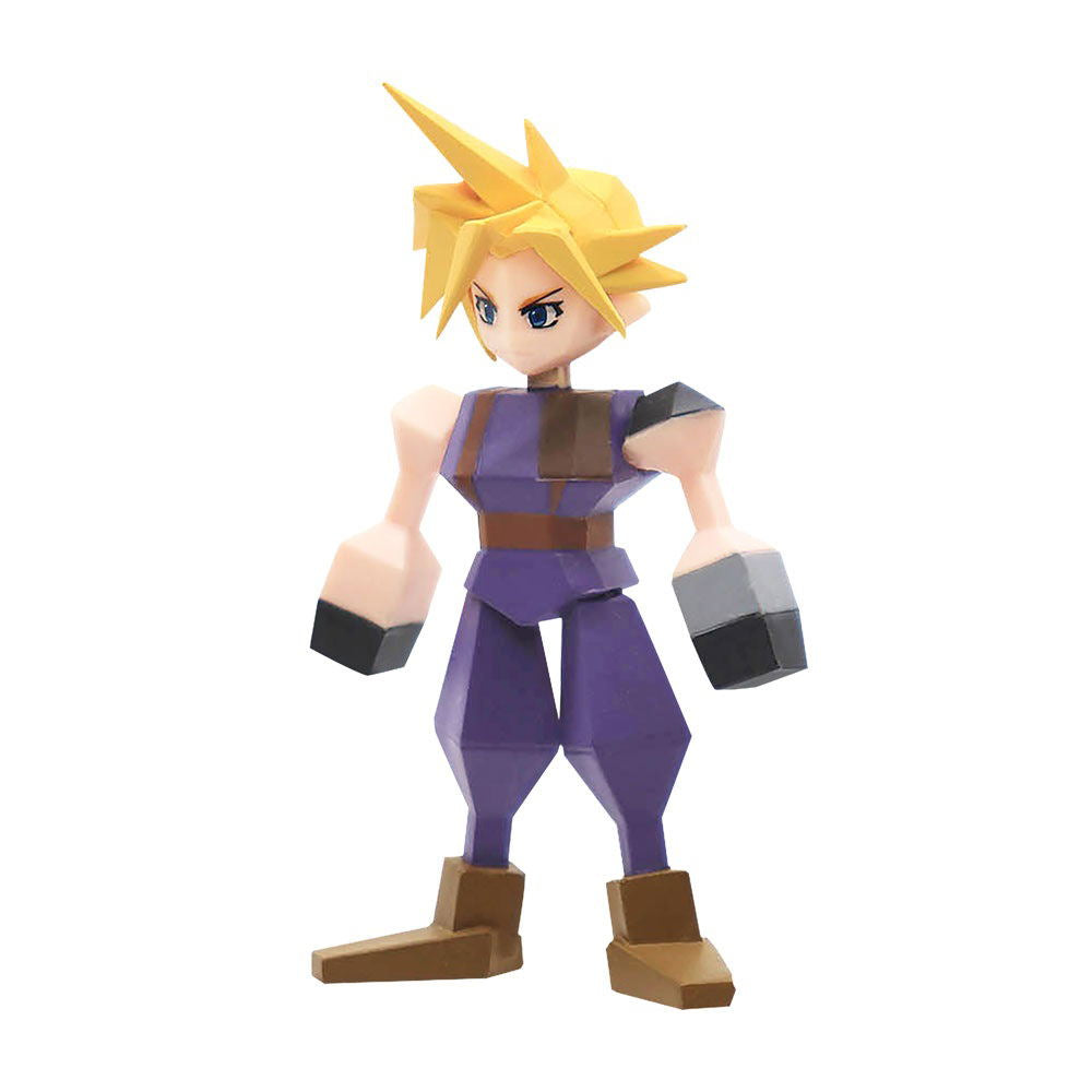 Final Fantasy VII Polygon Figure Vol.1 (Box)