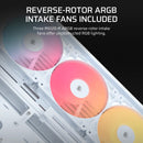 Corsair Frame 4500X RS-R ARGB Panoramic Glass Mid-Tower PC Case (Black, White)