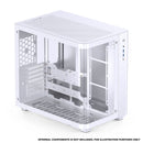 Jonsbo TK-3 ATX Separated Cabinet Computer Case (Black, White)