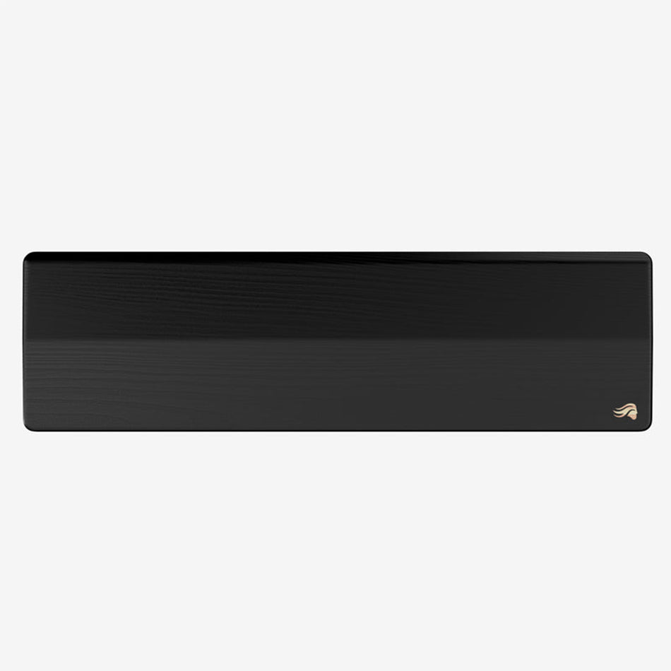 Glorious Ergonomic Wood Wrist Rest Keyboard (Black) (65% / 75%, Tenkeyless (TKL), Full-Size (100%))